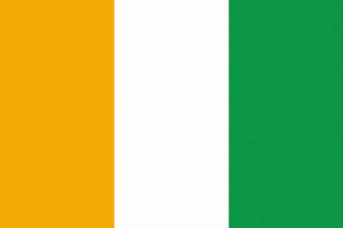 Ulusal Fildişi Sahili Bayrağı