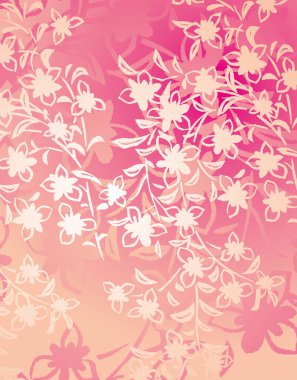 Dikişsiz çiçek deseni, arka plan