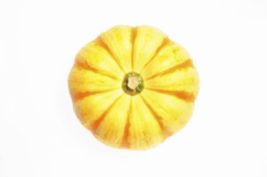  Taze olgun balkabağı arka planda, yakın plan