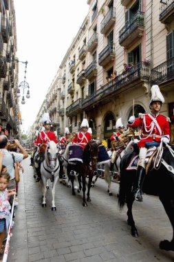 İspanya, Barcelona Merce Festivali 'nde kutlama