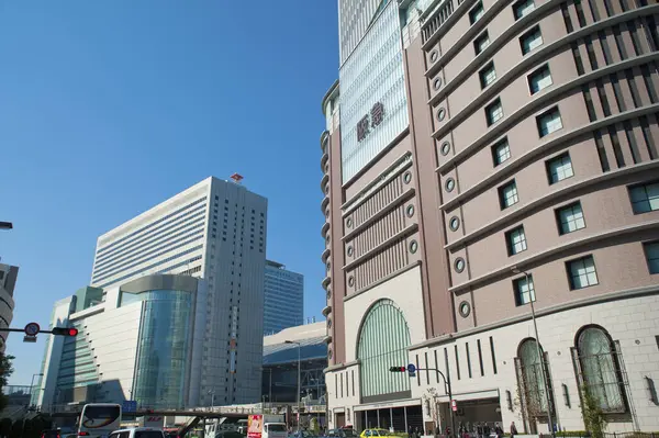 大阪市近代的な建物 — ストック写真