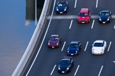 Japonya 'da otoyol trafiği