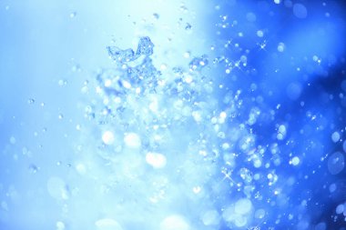 Kabarcıklı soyut mavi arkaplan