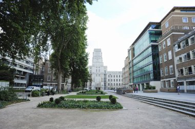 Barselona şehrinin manzarası