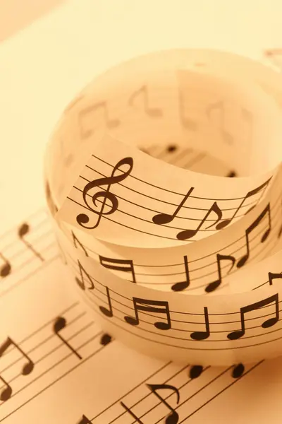 music notes, music background