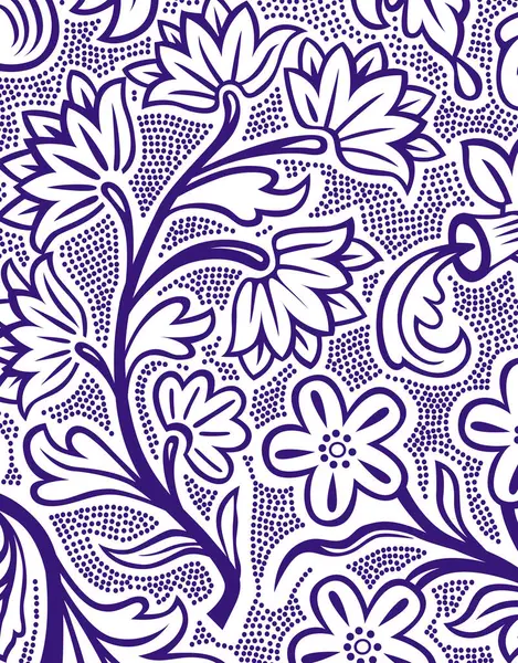 decorative  abstract pattern flowers, illustration
