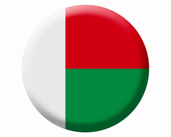 Madagaskar Bayrağı — Stok fotoğraf