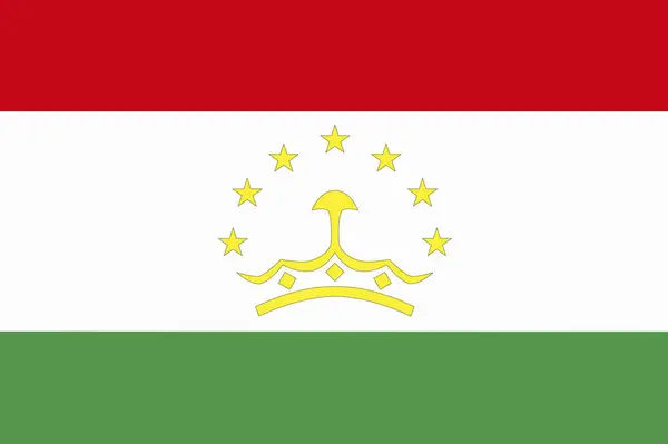 Σημαία Του Τατζικιστάν Close — Φωτογραφία Αρχείου
