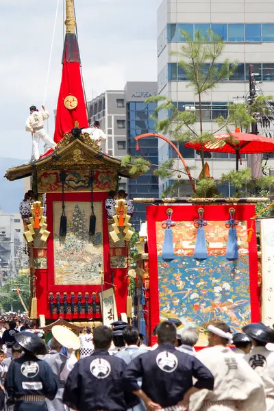 Gigantische Hoko Float Voor Gion Matsuri Festival Jaarlijks Houden Het — Stockfoto