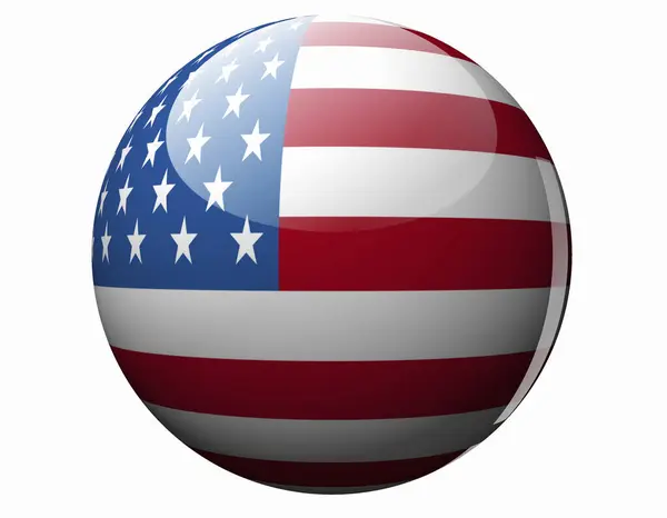 National Flag Usa — Stock Photo, Image