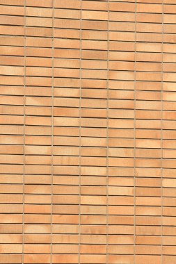 Güneşli günde tuğla duvar dokusu arkaplanı