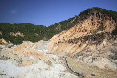 İsrail 'in kuzeyindeki Akdeniz adasının güzel manzarası.