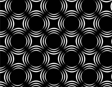 kesintisiz tek renkli geometrik desen tasarım