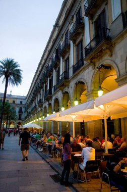 Avrupa 'da tarihi mimarinin manzaralı manzarası