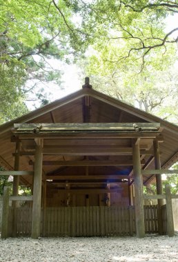 Eski Kyoto Tapınağı 'nın güzel manzarası, Japonya