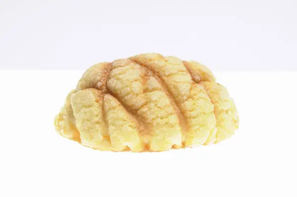 Japanese Sweet Bread Melon Pan Baked Cookie Dough — Stock Photo, Image