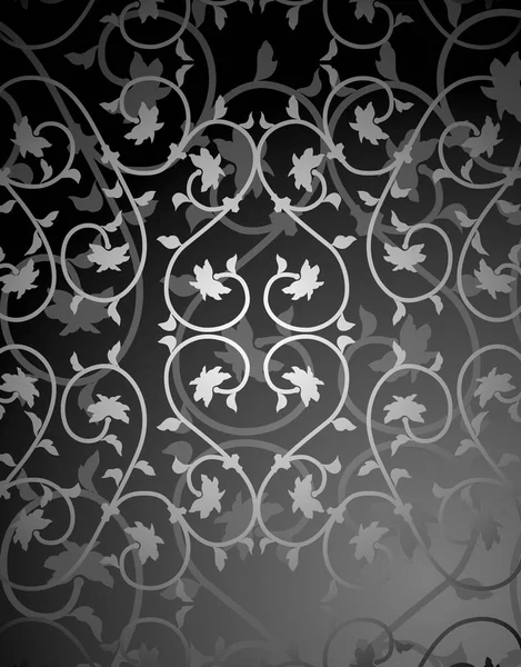 Abstrakcyjna Ozdoba Kwiatowa Wzór Tkaniny Tkaniny Tapety — Zdjęcie stockowe