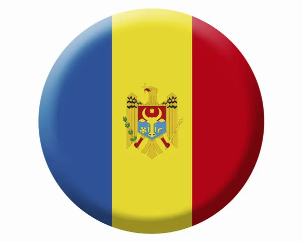National Flag Moldova — Stock Photo, Image