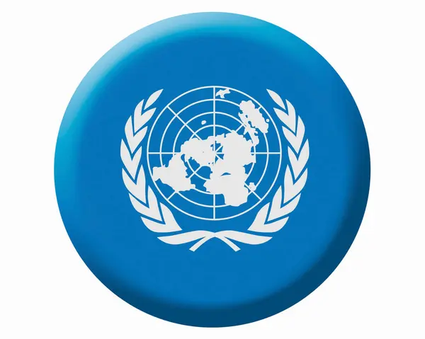 Naciones Unidas Logotipo Oficial Onu — Foto de Stock