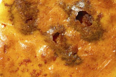 Ev yapımı, lezzetli kek, yakın plan.