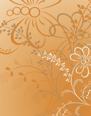 Çiçeklerle, çiçek dokusuyla soyut arkaplan