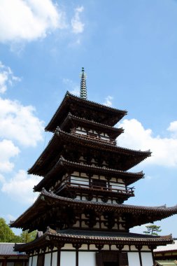 Nara Kofukuji 'nin Beş Katlı Pagoda' sı