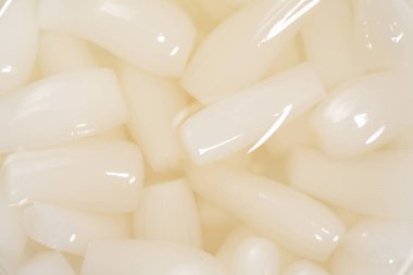 Lezzetli Asya yemekleri. Yakın çekim.