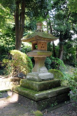 Japonya 'daki Japon bahçesi.