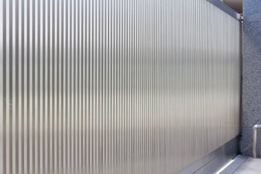 Çelik metal kapı dokusu arka planı