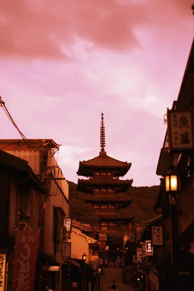 Kyoto Dan Beş Katlı Pagoda Gojunoto — Stok fotoğraf