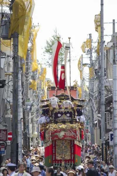 Gigantische Hoko Float Voor Gion Matsuri Festival Jaarlijks Kyoto — Stockfoto