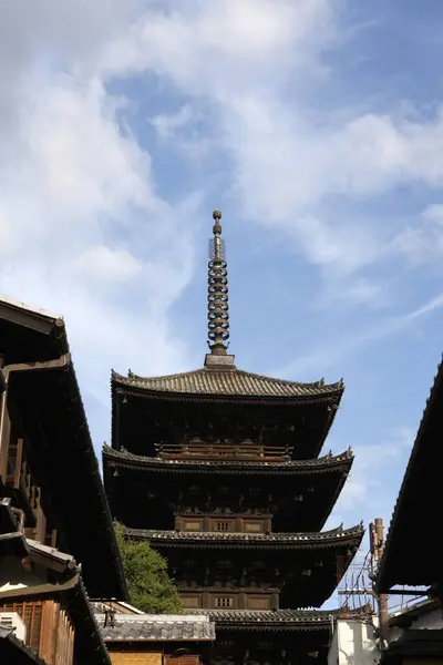 Pagoda Cinco Pisos Gojunoto Kyoto Japón — Foto de Stock