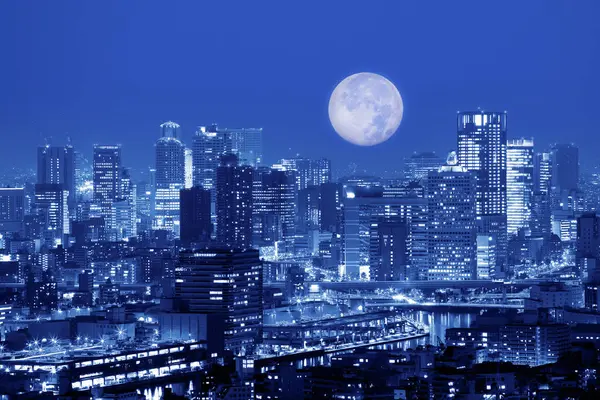 Night View City — Stock Photo, Image