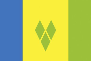 Saint Vincent Ulusal Bayrağı