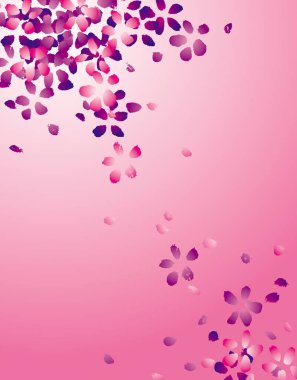 Dikişsiz soyut çiçek desenli