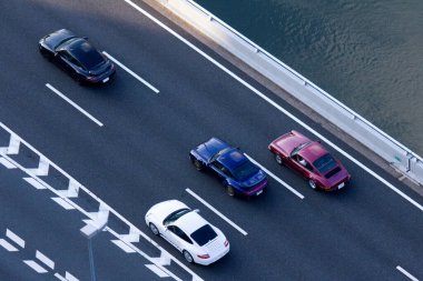 Japonya 'da otoyol trafiği