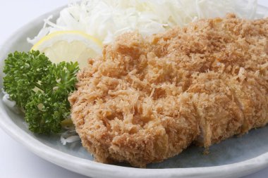 Japon usulü kızarmış somon.