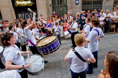 İspanya, Barcelona Merce Festivali 'nde kutlama