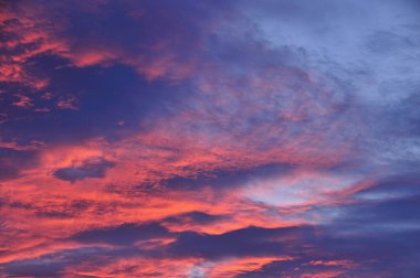 Akşamları güzel gökyüzü