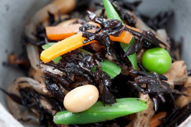 Geleneksel Japon mutfağı yakın çekim görüntüsü