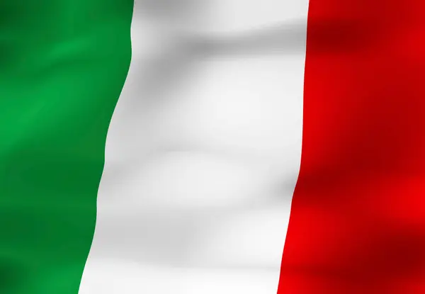 Bandera Nacional Italia — Foto de Stock