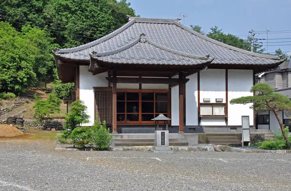 Yazın Japonya Geleneksel Japon Evi — Stok fotoğraf