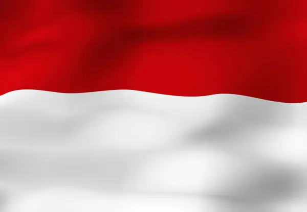 Indonesias Nasjonale Flagg – stockfoto