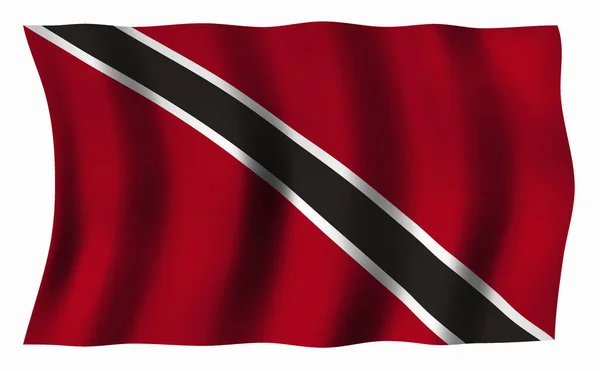 Trinidad Tobago Acenando Com Bandeira Ilustração — Fotografia de Stock