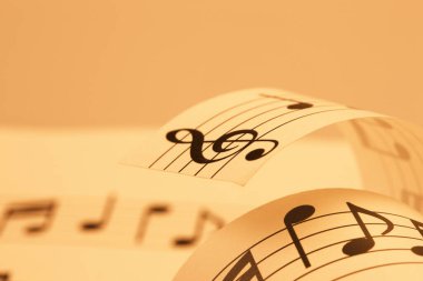 müzik notaları, müzik arkaplanı 