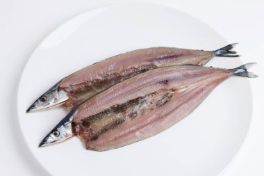 Tenha bir tabakta taze balık