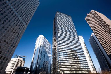 New York 'taki gökdelenler ve modern binalar