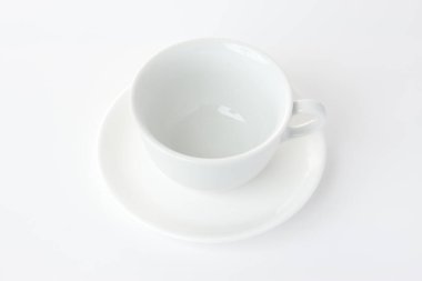 beyaz boş seramik bardak