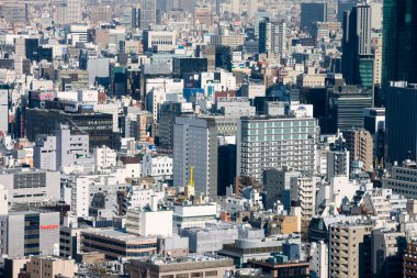 Kentsel zemin, modern şehir manzarası 