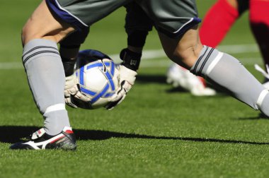 Futbolcu iş başında